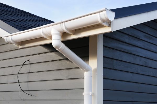PVC Rain Gutter Installation in Slidell