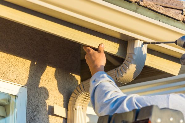 Aluminum Rain Gutter Service in Slidell