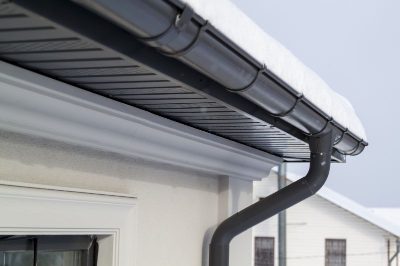 Metal Downspout Installation